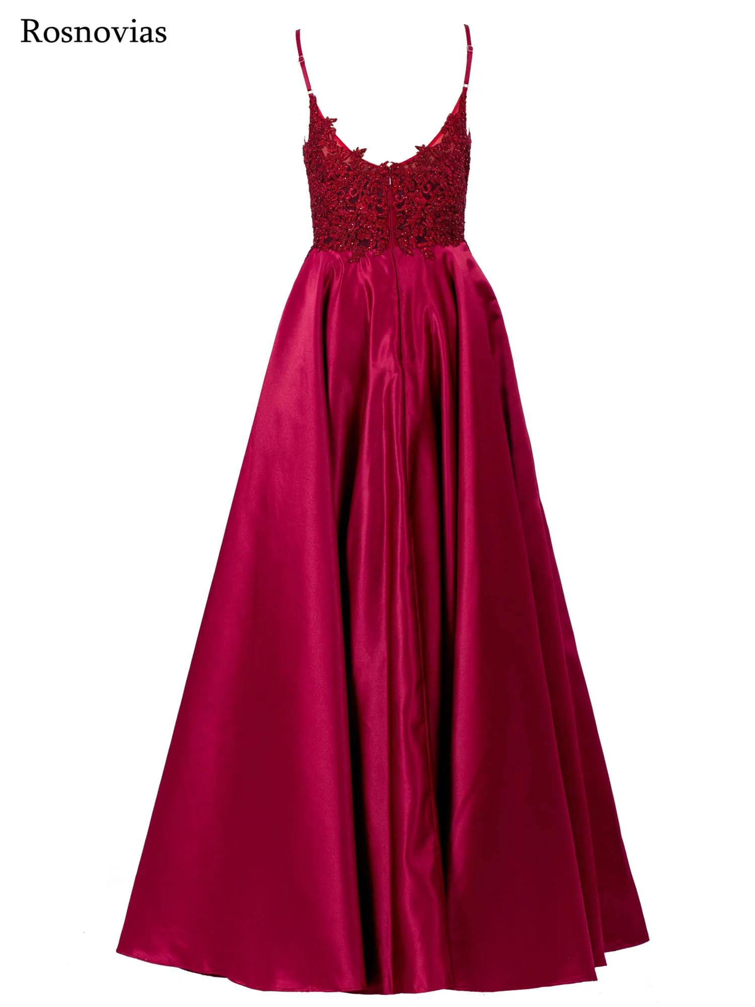 Red Satin Prom Dresses A Line Long Spaghetti Strap Applique Evening Party Special Occasion Sleeveless Dresses Vestido De Fiesta
Red Satin Prom Dresses A Line Long Spaghetti Strap Applique Evening Party Special Occasion Sleeveless Dresses Vestido De Fiesta