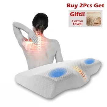Memory Foam Pillow for Sleeping Orthopedic Contour Pillow for Neck Pain Side Sleepers Back and Stomach Sleepers
Memory Foam Pillow for Sleeping Orthopedic Contour Pillow for Neck Pain Side Sleepers Back and Stomach Sleepers