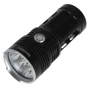 SecurityIng 4200LM 7x XM-L T6 LED Super Bright Water Resistant 3 Modes Flashlight for Camping / Patrol Security / Night Fishing
SecurityIng 4200LM 7x XM-L T6 LED Super Bright Water Resistant 3 Modes Flashlight for Camping / Patrol Security / Night Fishing