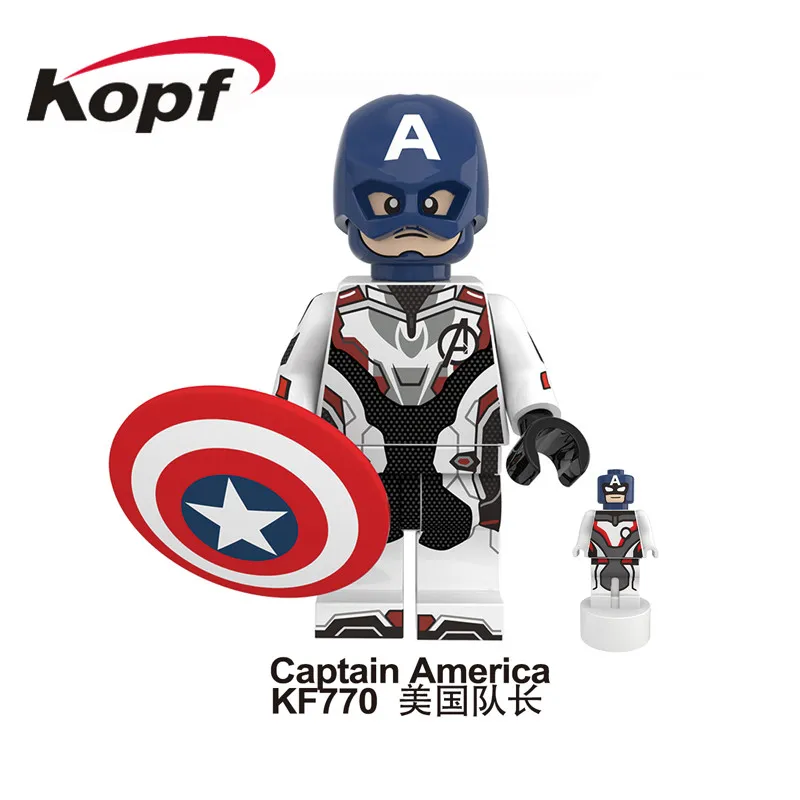 Single Sale Building Blocks Avengers 4 Endgame Space Suit With Micro Figures Tony Stark Thor For Children Education Toys KF770
Single Sale Building Blocks Avengers 4 Endgame Space Suit With Micro Figures Tony Stark Thor For Children Education Toys KF770