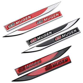Car Styling 2Pcs 3D Metal Mugen Emblem Side Fender Badge Emblem Sticker For Honda Civic Odyssey Accord CR-V FIT Accessories
Car Styling 2Pcs 3D Metal Mugen Emblem Side Fender Badge Emblem Sticker For Honda Civic Odyssey Accord CR-V FIT Accessories