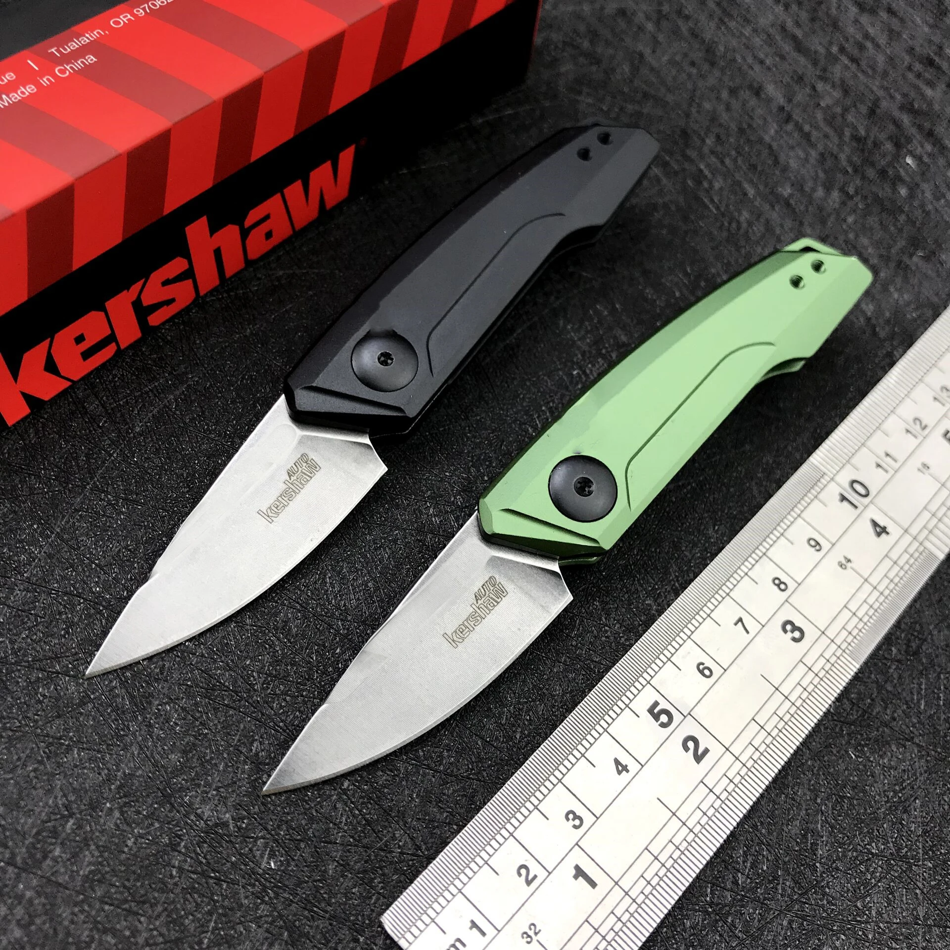 New Tactical Hunting Knife Kershaw 7250 Launch 9 Folding Knife CPM 154 Steel Blade 6061-T6 Aluminum Handle With Free Gift Box
New Tactical Hunting Knife Kershaw 7250 Launch 9 Folding Knife CPM 154 Steel Blade 6061-T6 Aluminum Handle With Free Gift Box