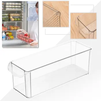 1pc Multifunctional Fridge Bin Freezer Bin Refrigerator Organizer Food Storage Bin Storage Container for Pantry Cabinet
1pc Multifunctional Fridge Bin Freezer Bin Refrigerator Organizer Food Storage Bin Storage Container for Pantry Cabinet