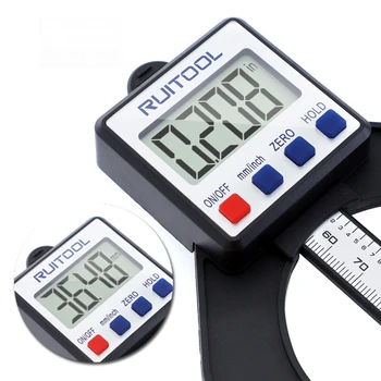 0-80mm Digital Display Depth Gauge Large Screen Electronic Altimeter High Precision Measuring Instrument
0-80mm Digital Display Depth Gauge Large Screen Electronic Altimeter High Precision Measuring Instrument