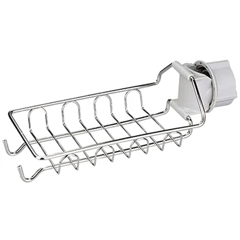 Sponge Holder for Sink, Pack of 2 Sponge Caddy with Hooks, Kitchen Sink Caddy Organizer Sponge Brush Holder Hanging
Sponge Holder for Sink, Pack of 2 Sponge Caddy with Hooks, Kitchen Sink Caddy Organizer Sponge Brush Holder Hanging
