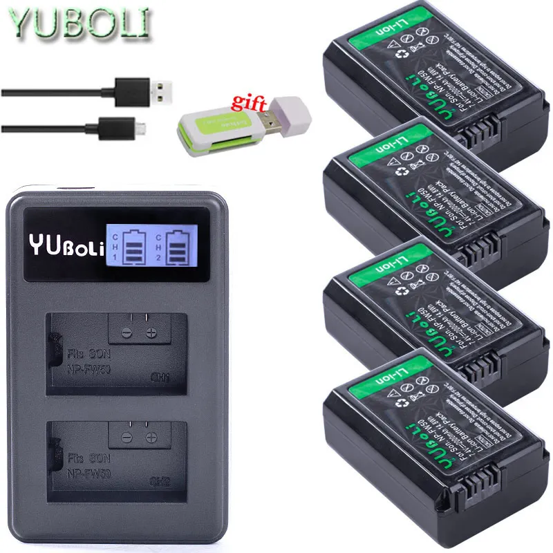 4pc NP-FW50 NP FW50 FW50 Li-ion Battery+LCD Charger For Sony A6000 NEX-7 NEX-5N NEX-F3 NEX-3D NEX-3DW NEX-3K NEX-5C Alpha 7R II
4pc NP-FW50 NP FW50 FW50 Li-ion Battery+LCD Charger For Sony A6000 NEX-7 NEX-5N NEX-F3 NEX-3D NEX-3DW NEX-3K NEX-5C Alpha 7R II