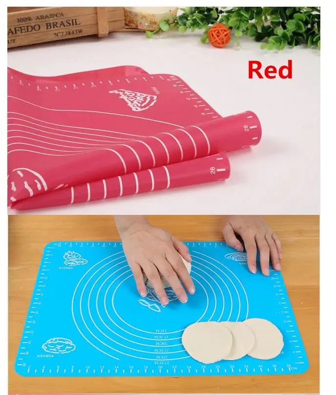 Kneading Dough Pad Baking Pastry Rolling Mat Silicone Baking Mat Thickening Flour Rolling Scale Mat Bakeware Liners silicone mat
Kneading Dough Pad Baking Pastry Rolling Mat Silicone Baking Mat Thickening Flour Rolling Scale Mat Bakeware Liners silicone mat