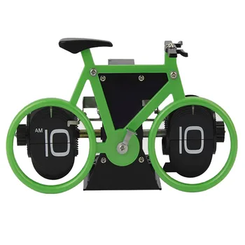 Table Clock High-Quality Automatic Page Clock Green Bicycle Mold Page Display Table Clock Home Office Table Clock Holiday Gift
Table Clock High-Quality Automatic Page Clock Green Bicycle Mold Page Display Table Clock Home Office Table Clock Holiday Gift