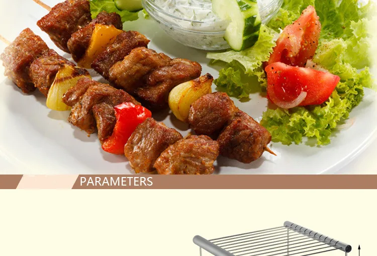 New Arrive Mini Pocket BBQ Grill Portable Stainless Steel BBQ Grill Folding BBQ Grill Barbecue Accessories For Home Park Use 2 New Arrive Mini Pocket BBQ Grill Portable Stainless Steel BBQ Grill Folding BBQ Grill Barbecue Accessories For Home Park Use 2