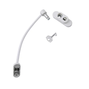 Window Security Chain Lock Window Cable Lock Restrictor Multifunctional Window Lock Security Guard for Baby Safety 1Pcs
Window Security Chain Lock Window Cable Lock Restrictor Multifunctional Window Lock Security Guard for Baby Safety 1Pcs