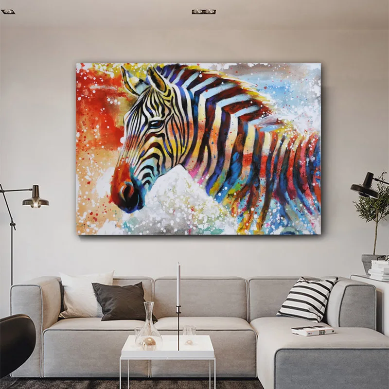 RELIABLE ART Watercolor Zebra Animals Pictures Canvas Painting Wall Art Picture For Living Room Colorful Posters Prints NO FRAME
RELIABLE ART Watercolor Zebra Animals Pictures Canvas Painting Wall Art Picture For Living Room Colorful Posters Prints NO FRAME