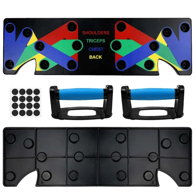 9 in 1 Gym Push-up Stands Gym Push-up Training System Home Muscle Equipment Push Up Rack Board Men Women Body Fitness Machine
9 in 1 Gym Push-up Stands Gym Push-up Training System Home Muscle Equipment Push Up Rack Board Men Women Body Fitness Machine