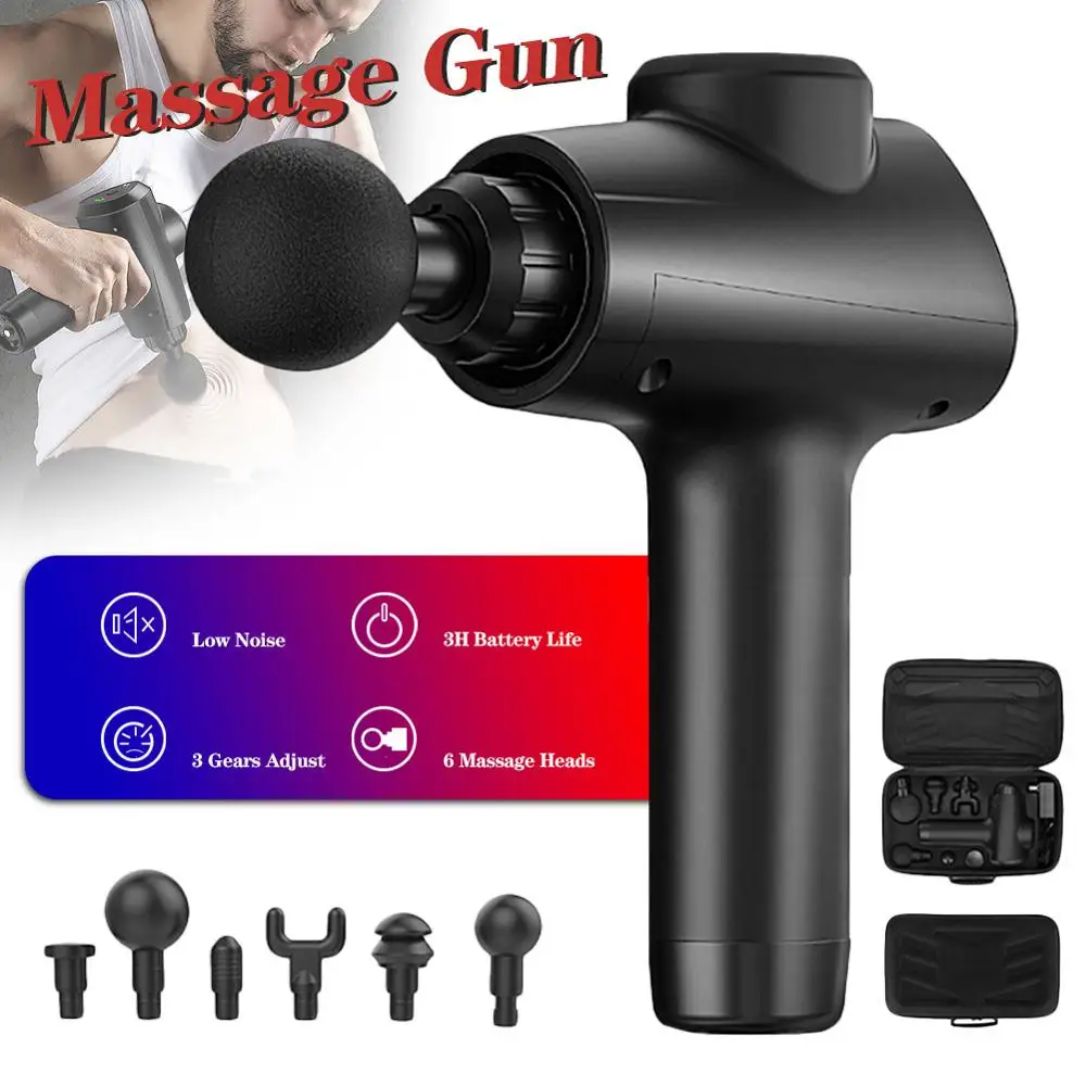 Electric Massage Gun Percussive Vibration Therapy Massager Muscle Massager Deep Tissue Massager for Muscle Tension Relief
Electric Massage Gun Percussive Vibration Therapy Massager Muscle Massager Deep Tissue Massager for Muscle Tension Relief