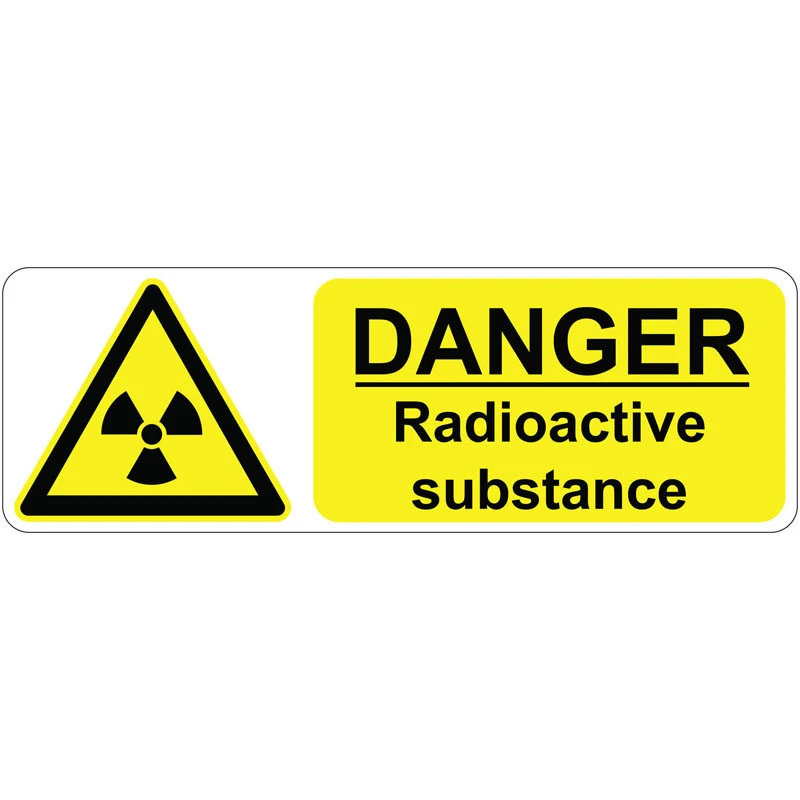 Creative DANGER RADIOACTIVE SUBSTANCE Warning Mark Car Sticker Window Decor Reflective Cover Scratches Waterproof PVC
Creative DANGER RADIOACTIVE SUBSTANCE Warning Mark Car Sticker Window Decor Reflective Cover Scratches Waterproof PVC