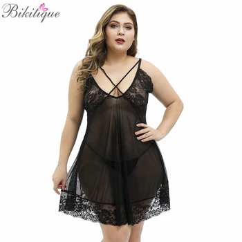 Bikitique Erotic Wedding Nighties Dress Women Transparent Super Thin Short Sleepdress Sexy Lingerie Porno Plus Size Underwear
Bikitique Erotic Wedding Nighties Dress Women Transparent Super Thin Short Sleepdress Sexy Lingerie Porno Plus Size Underwear