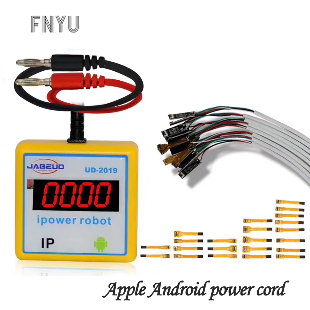 JABEUD-2019 Apple Android boot line Power cord USB interface supports dual channel mobile phone repair detection tools | Инструменты