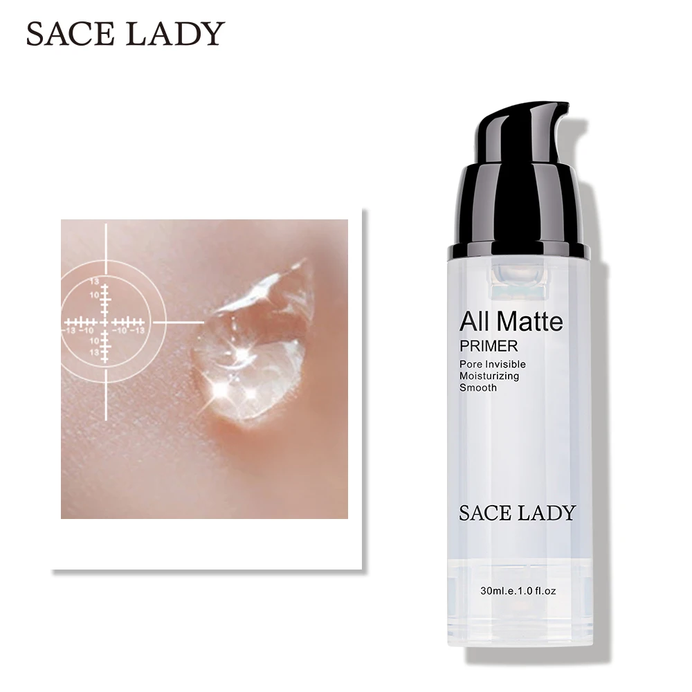 SACE LADY Face Base Primer Makeup Liquid Matte Make Up Fine Lines Oil-control Facial Cream Brighten Foundation Primer Cosmetic
SACE LADY Face Base Primer Makeup Liquid Matte Make Up Fine Lines Oil-control Facial Cream Brighten Foundation Primer Cosmetic