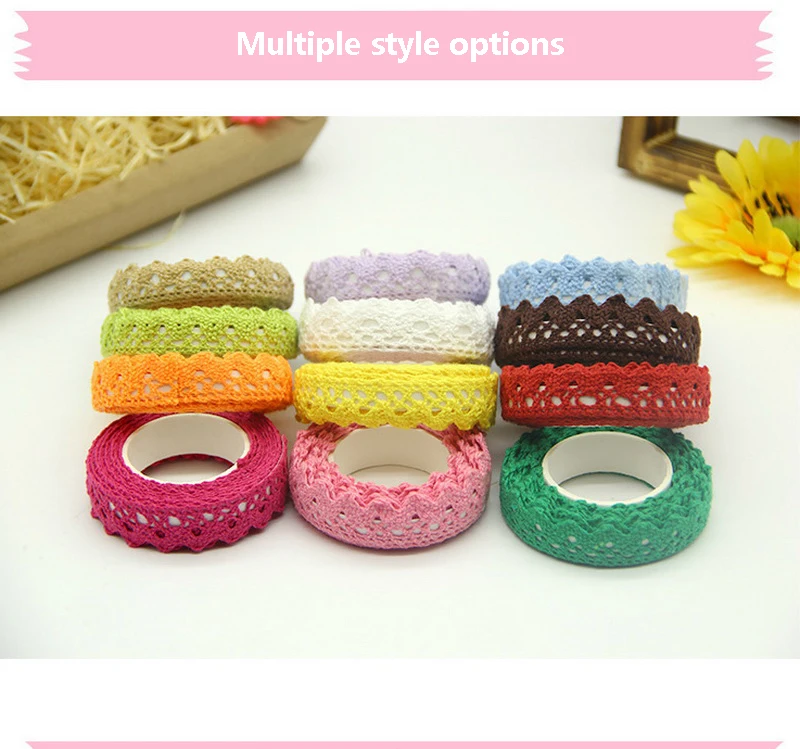 16mm Wide Beautiful Lace Ribbon Lace Fabric DIY Embroidery Pure Lace Embroidery Decoration 16 Color Lace Fabric Length 2 Yards
16mm Wide Beautiful Lace Ribbon Lace Fabric DIY Embroidery Pure Lace Embroidery Decoration 16 Color Lace Fabric Length 2 Yards