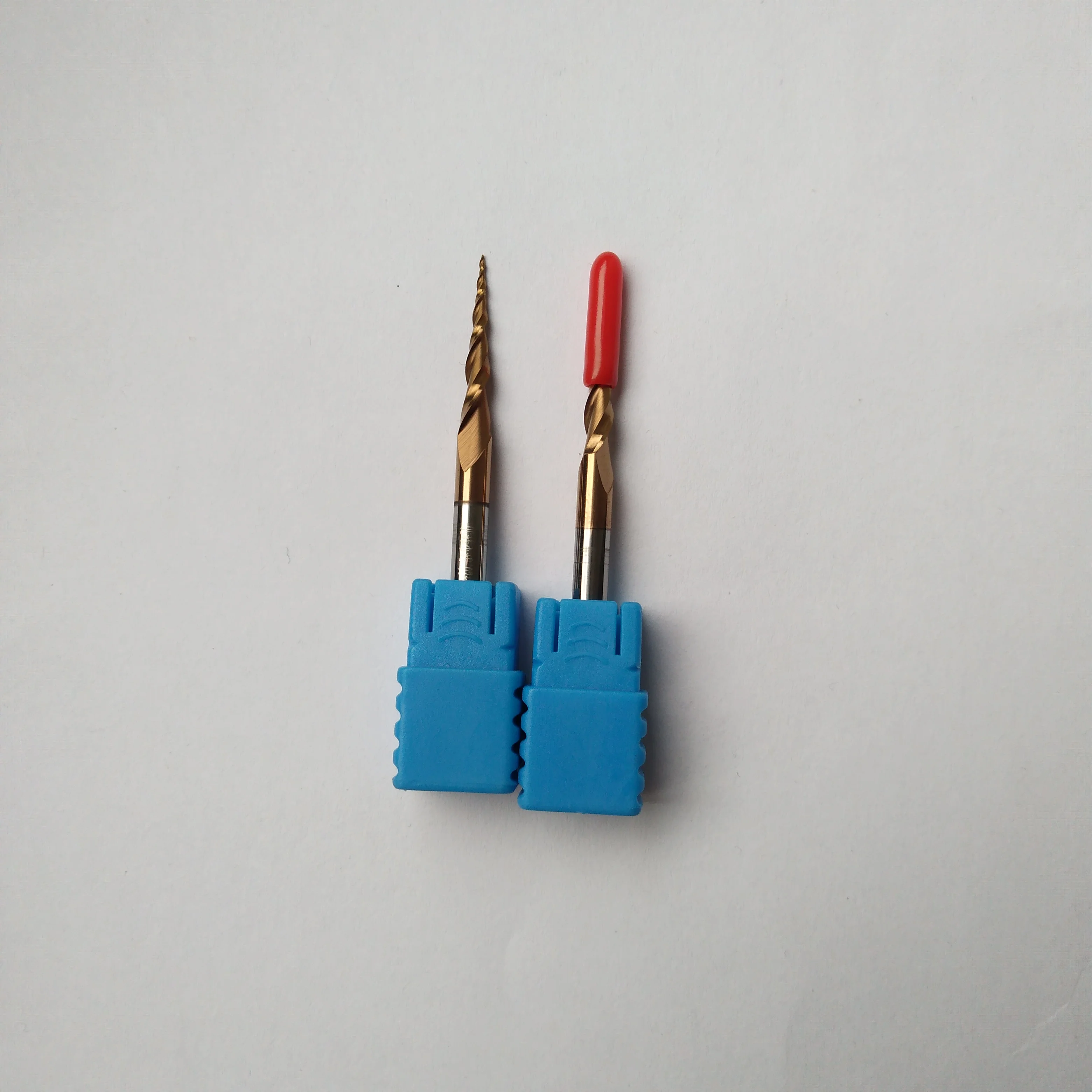 HRC55 R0.5*D4*20.5*50L*2F Tungsten solid carbide Coated Taper Ball Nose End Mills taper and cone endmills
HRC55 R0.5*D4*20.5*50L*2F Tungsten solid carbide Coated Taper Ball Nose End Mills taper and cone endmills