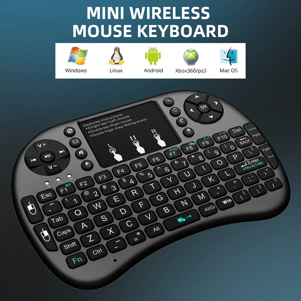 Mini Wireless Keyboard 7 H10ddc100046a4059bcd38871377dd7b9z
