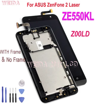Original 5.5" For ASUS ZenFone 2 Laser ZE550KL Z00LD LCD Display Touch Screen Digitizer Assembly with Frame Replacement
Original 5.5" For ASUS ZenFone 2 Laser ZE550KL Z00LD LCD Display Touch Screen Digitizer Assembly with Frame Replacement