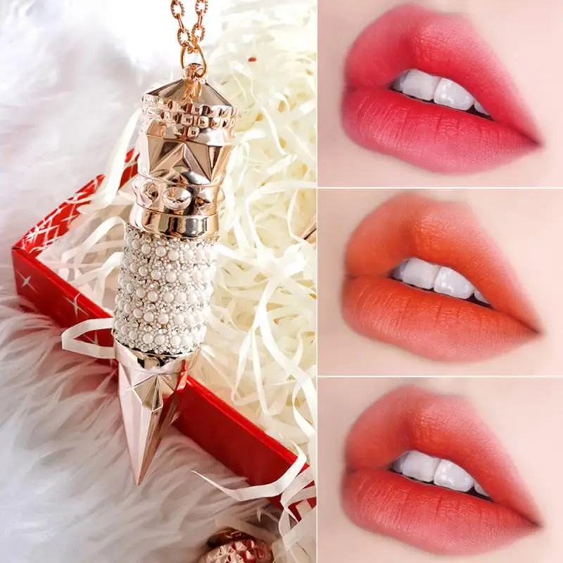 Fashion Queen Scepter Lipstick Three-color In One Matte Soft Mist Lipstick Beautiful Lip Stick Pen TSLM1
Fashion Queen Scepter Lipstick Three-color In One Matte Soft Mist Lipstick Beautiful Lip Stick Pen TSLM1