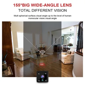 360 Degree Rotating Back Clip Camcorder IP Camera 1080P WIFI Camera Remote Monitor Small Camera
360 Degree Rotating Back Clip Camcorder IP Camera 1080P WIFI Camera Remote Monitor Small Camera