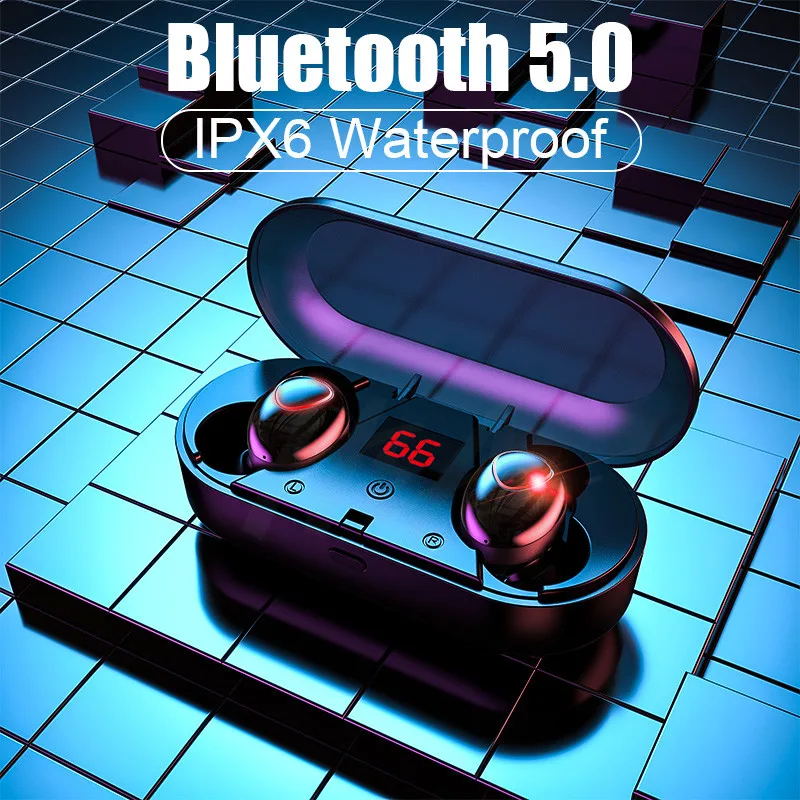H&A Bluetooth 5.0 Wireless Earphone Headphone Waterproof Sport Earbuds 8D Hifi Stereo Headset Earphones For iOS Android Phone
H&A Bluetooth 5.0 Wireless Earphone Headphone Waterproof Sport Earbuds 8D Hifi Stereo Headset Earphones For iOS Android Phone