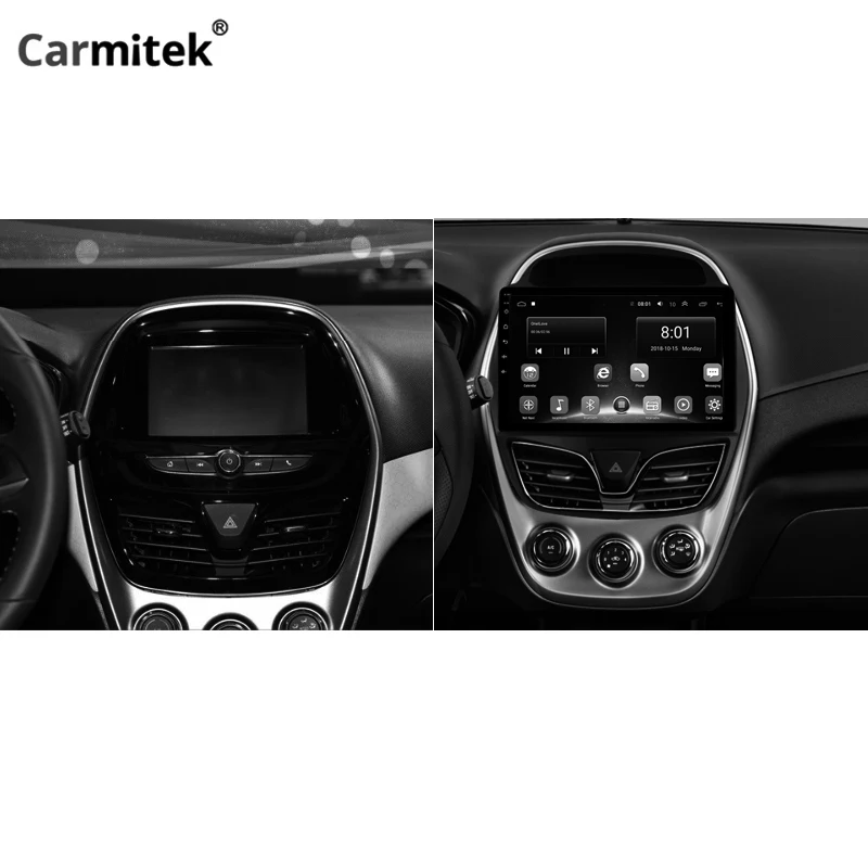 Автомагнитола для Chevrolet Spark Beat Daewoo Matiz Android 9 0 GPS 2015 2019|Мультимедиаплеер авто| |