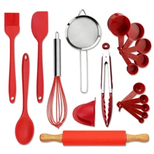 Kitchen Silicone Non-stick Cooking Spoon Spatula Egg Beaters Utensils Measuring Cups Cooking Tools Accessories Supplies
Kitchen Silicone Non-stick Cooking Spoon Spatula Egg Beaters Utensils Measuring Cups Cooking Tools Accessories Supplies