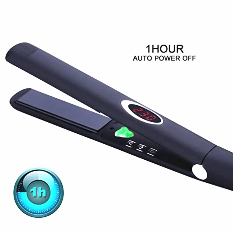 Professional Hair Straightening Irons Infrared Flat Iron With Ionic Ceramic Temperature Control Fast Hair Straightener ,With LCD digital Display for Clear Reading
Professional Hair Straightening Irons Infrared Flat Iron With Ionic Ceramic Temperature Control Fast Hair Straightener ,With LCD digital Display for Clear Reading