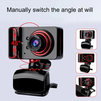 12 Million Pixel HD Webcam Web Cam Computer Camera with Microphone for Conference Video Calling Remote teaching Computer Camera
12 Million Pixel HD Webcam Web Cam Computer Camera with Microphone for Conference Video Calling Remote teaching Computer Camera