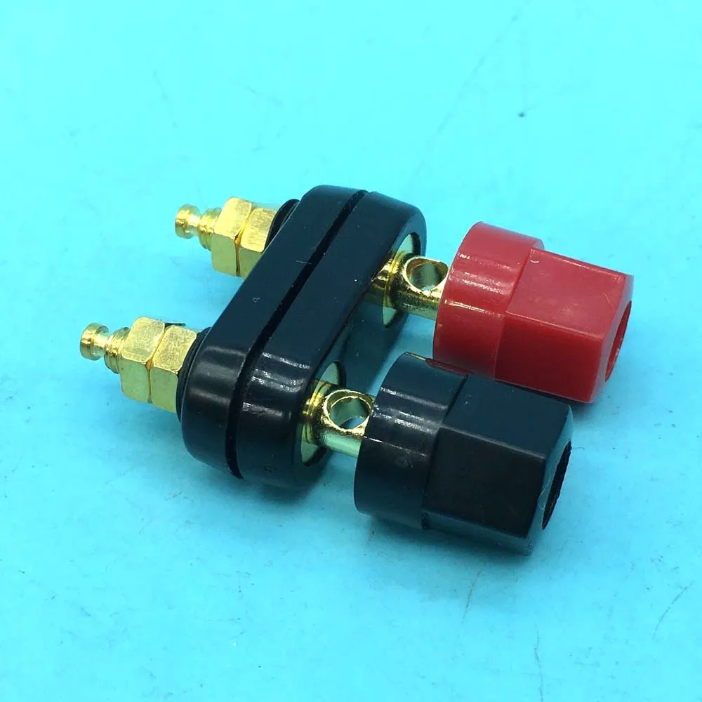 100PCS Gold-plated Couple Terminals Red Black Connector Amplifier Binding Post 4mm Banana Speaker Plug Jack
100PCS Gold-plated Couple Terminals Red Black Connector Amplifier Binding Post 4mm Banana Speaker Plug Jack