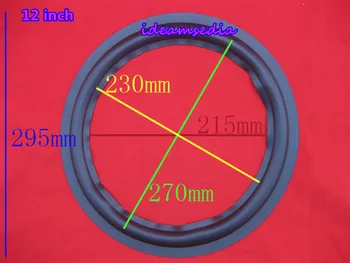 New 20 pcs 12" 12inch Repair woofer / Bass loudspeaker / Speaker Rubber Surrounds (295mm/270mm/230mm/215mm)
New 20 pcs 12" 12inch Repair woofer / Bass loudspeaker / Speaker Rubber Surrounds (295mm/270mm/230mm/215mm)