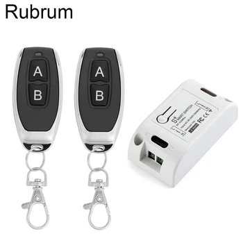 Rubrum AC 110V 220V 433Mhz Universal Relay 1CH Wireless Remote Control Switch Receiver Module & RF 433 Mhz Remote Controls DIY
Rubrum AC 110V 220V 433Mhz Universal Relay 1CH Wireless Remote Control Switch Receiver Module & RF 433 Mhz Remote Controls DIY