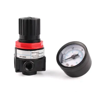 AR Filter Pressure Regulating Valve Reducing Valve Air Pressure Regulator AR2000/With Bracket and Meter Air Treatment
AR Filter Pressure Regulating Valve Reducing Valve Air Pressure Regulator AR2000/With Bracket and Meter Air Treatment