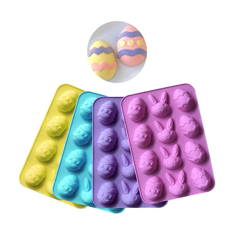 1pcs Easter Egg Mould Silicone Non Stick Chocolate Mold Bakeware Bunny Ice Cube Tray DIY Tool Pastry Baking Mold Handmade Soap
1pcs Easter Egg Mould Silicone Non Stick Chocolate Mold Bakeware Bunny Ice Cube Tray DIY Tool Pastry Baking Mold Handmade Soap