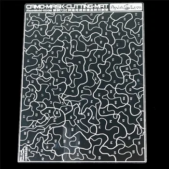 Creative Double-sided Forest Desert Camouflage Covering Paper Cutting Steel Mat for Gundam Military Model DIY Decorative Kit
Creative Double-sided Forest Desert Camouflage Covering Paper Cutting Steel Mat for Gundam Military Model DIY Decorative Kit
