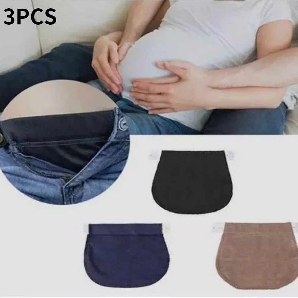 3PC Maternity Elastic Waist Extender Maternity Belt Adjustable Waist Extension Pants For Jeans Waist Extension Belt Support Belt
3PC Maternity Elastic Waist Extender Maternity Belt Adjustable Waist Extension Pants For Jeans Waist Extension Belt Support Belt