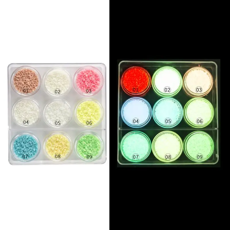 9Pcs Fluorescent Bright Glow In The Dark Sand Powder Resin Pigment Kit Epoxy Resin Jewelry Making Tools
9Pcs Fluorescent Bright Glow In The Dark Sand Powder Resin Pigment Kit Epoxy Resin Jewelry Making Tools