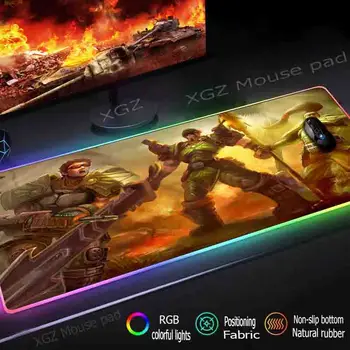 XGZ Large RGB Gaming Mouse Pad Black Locking Edge Anime Warrior Brothers Custom Computer Keyboard Desk Rubber Non-slip Xxl
XGZ Large RGB Gaming Mouse Pad Black Locking Edge Anime Warrior Brothers Custom Computer Keyboard Desk Rubber Non-slip Xxl
