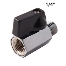 1PC 1/2'' 1/4'' 1/8'' 3/8'' Brass Ball Valve BSP Male To Female Air Compressor Valves Gas Shut Off Valve Fot Home
1PC 1/2'' 1/4'' 1/8'' 3/8'' Brass Ball Valve BSP Male To Female Air Compressor Valves Gas Shut Off Valve Fot Home