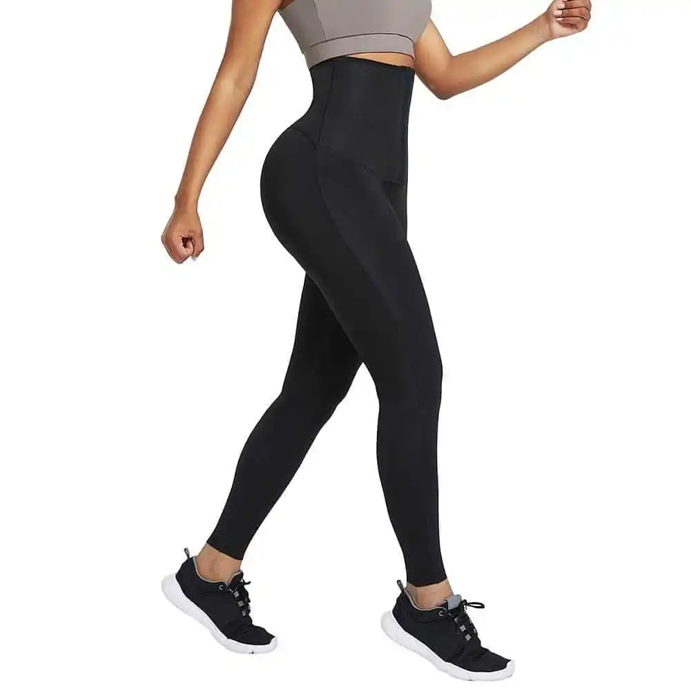 Obcisłe sportowe spodnie do jogi wysokiej talii Body Sculpting z elastycznym pasem - Wianko - 10