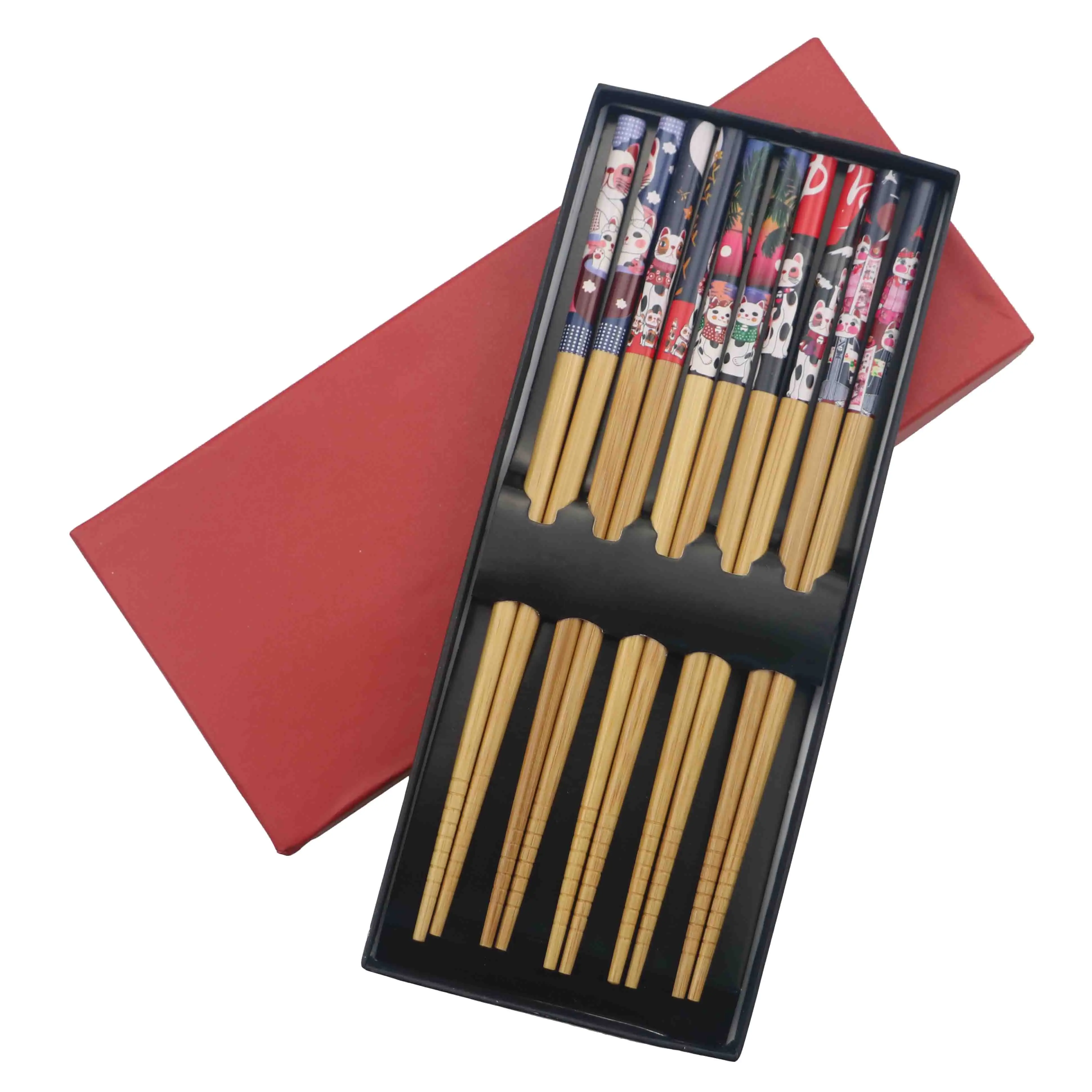 Brand New 5 Pairs/Box Wooden Eco-friendly Reusable Non-Slip Korean Style Chopsticks Set Chinese Sliver Dinnerware Tableware Sets
Brand New 5 Pairs/Box Wooden Eco-friendly Reusable Non-Slip Korean Style Chopsticks Set Chinese Sliver Dinnerware Tableware Sets