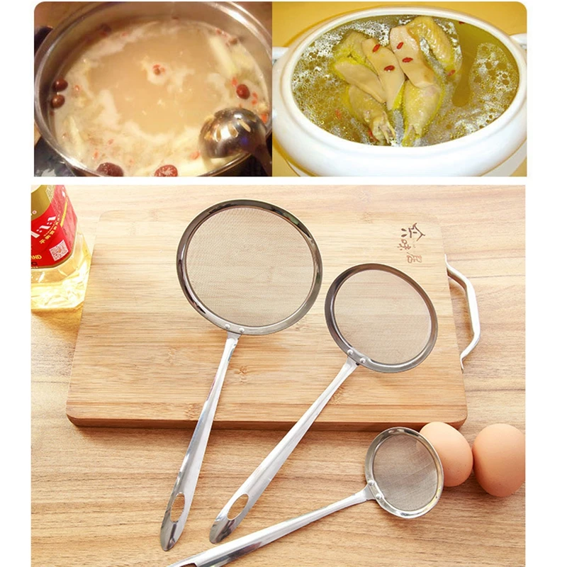 Kitchen Gadgets 2020 Kitchen Stainless Steel Flour Tea Mesh Strainer Mesh Colander Sieve Filter Sifter Kitchen Essentials Tools
Kitchen Gadgets 2020 Kitchen Stainless Steel Flour Tea Mesh Strainer Mesh Colander Sieve Filter Sifter Kitchen Essentials Tools