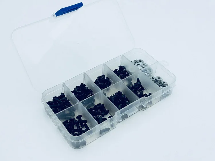 Taiwan 10.9 Grade High Strength Screw M3 ping bei, round Cup Screw (180 Tablets/Box) HSP Whole Car Application
Taiwan 10.9 Grade High Strength Screw M3 ping bei, round Cup Screw (180 Tablets/Box) HSP Whole Car Application