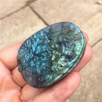 1PC Flashing Natural Stone Labradorite Hand Made Carved Flower Crystal Fashion Carved Animal Figurine Gifts
1PC Flashing Natural Stone Labradorite Hand Made Carved Flower Crystal Fashion Carved Animal Figurine Gifts