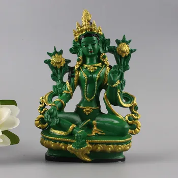 Height Green Tara Small Resin Statues Tantric Statues Buddha Statue Buddhism Buddhist Figure Figurine 13.5CM WJ526
Height Green Tara Small Resin Statues Tantric Statues Buddha Statue Buddhism Buddhist Figure Figurine 13.5CM WJ526