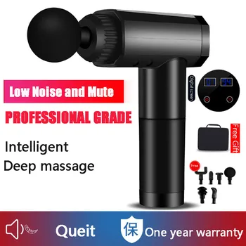 High Power Muscle Massage Gun Body Massager Therapy Massager Exercising Muscle Pain Relief Body Muscle Relaxing Fascial Gun
High Power Muscle Massage Gun Body Massager Therapy Massager Exercising Muscle Pain Relief Body Muscle Relaxing Fascial Gun