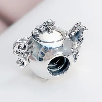 2020 New 925 Sterling Silver Bead Creative Teapot And Teapot Beads Fit Pandora Women Bracelet & Necklace Diy Jewelry 
2020 New 925 Sterling Silver Bead Creative Teapot And Teapot Beads Fit Pandora Women Bracelet & Necklace Diy Jewelry